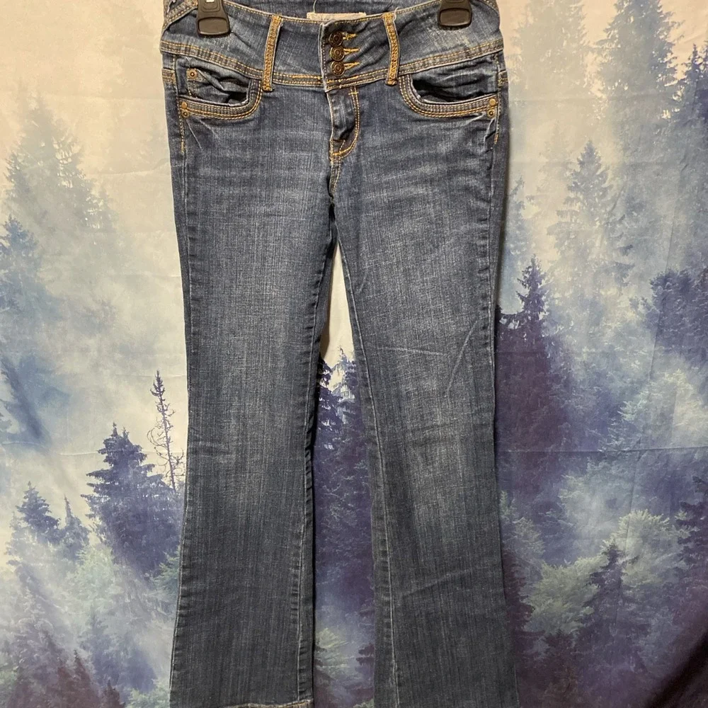 Vigold Women's Stretch  skinny size 3 Low rise Bootcut
